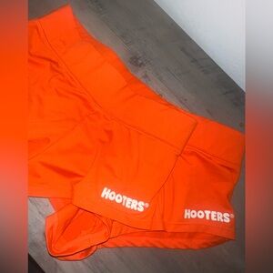 Two Hooters Orange Shorts XXS